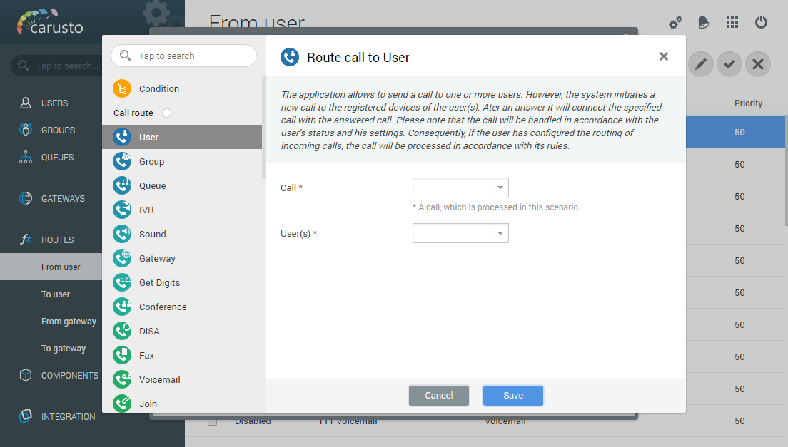 route user image