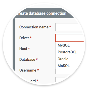 Integration with your database