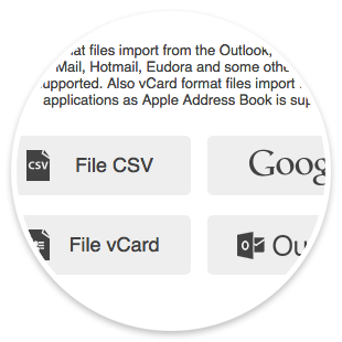 Import data from a spreadsheet forms